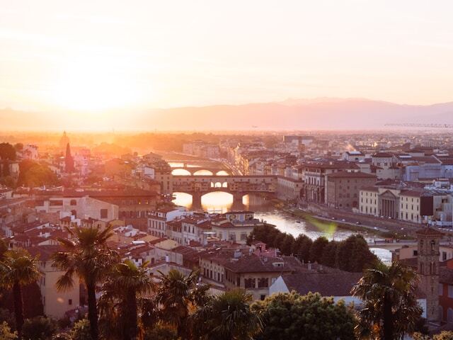 Florenz Sonnenaufgang