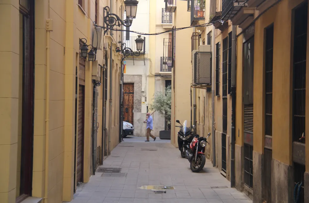 Strasse in Spanien