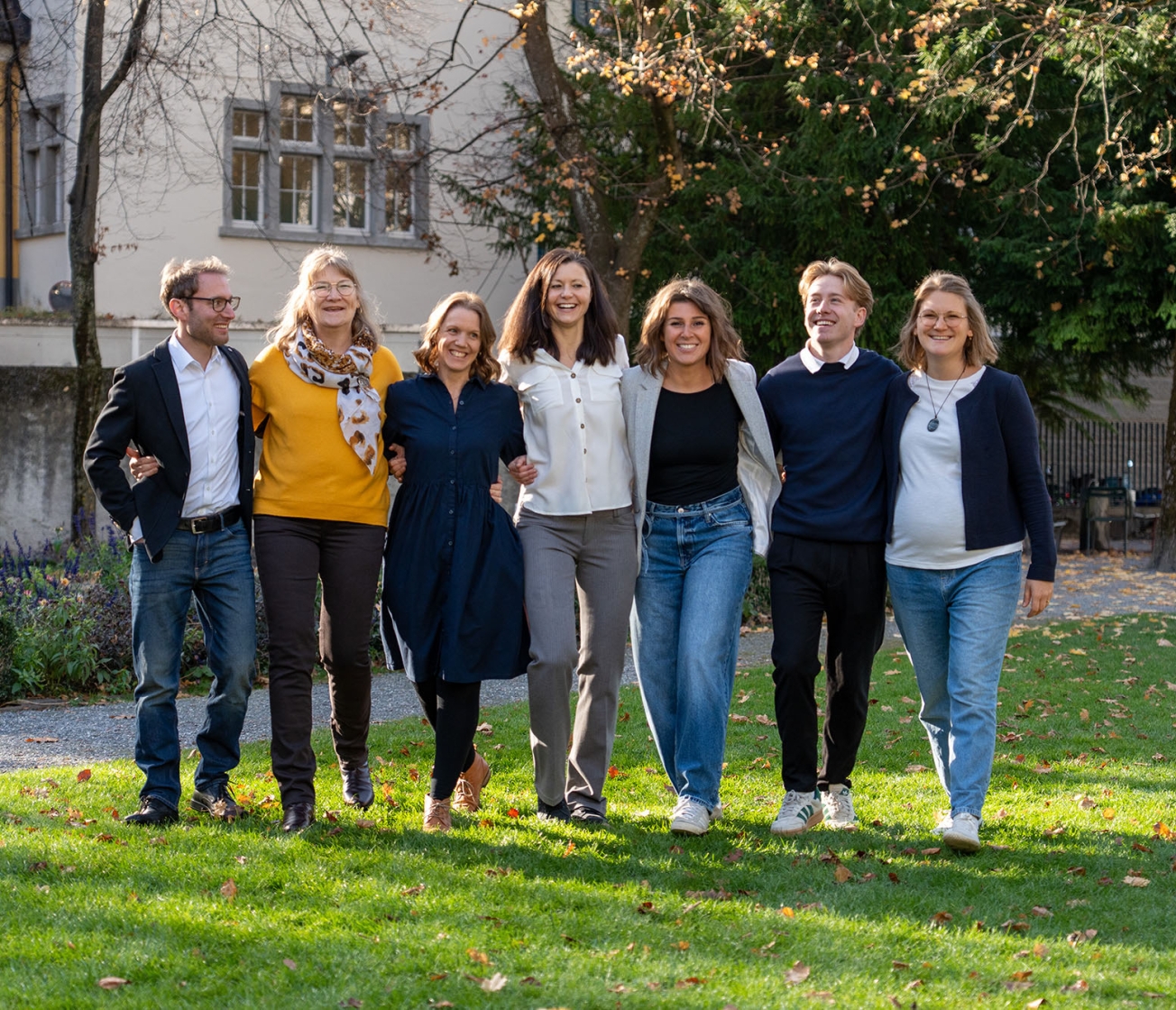 INTO Schüleraustausch Teamfoto Herbst 2025 Walk