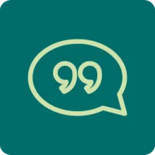 Icon für Sprechblase im INTO CI